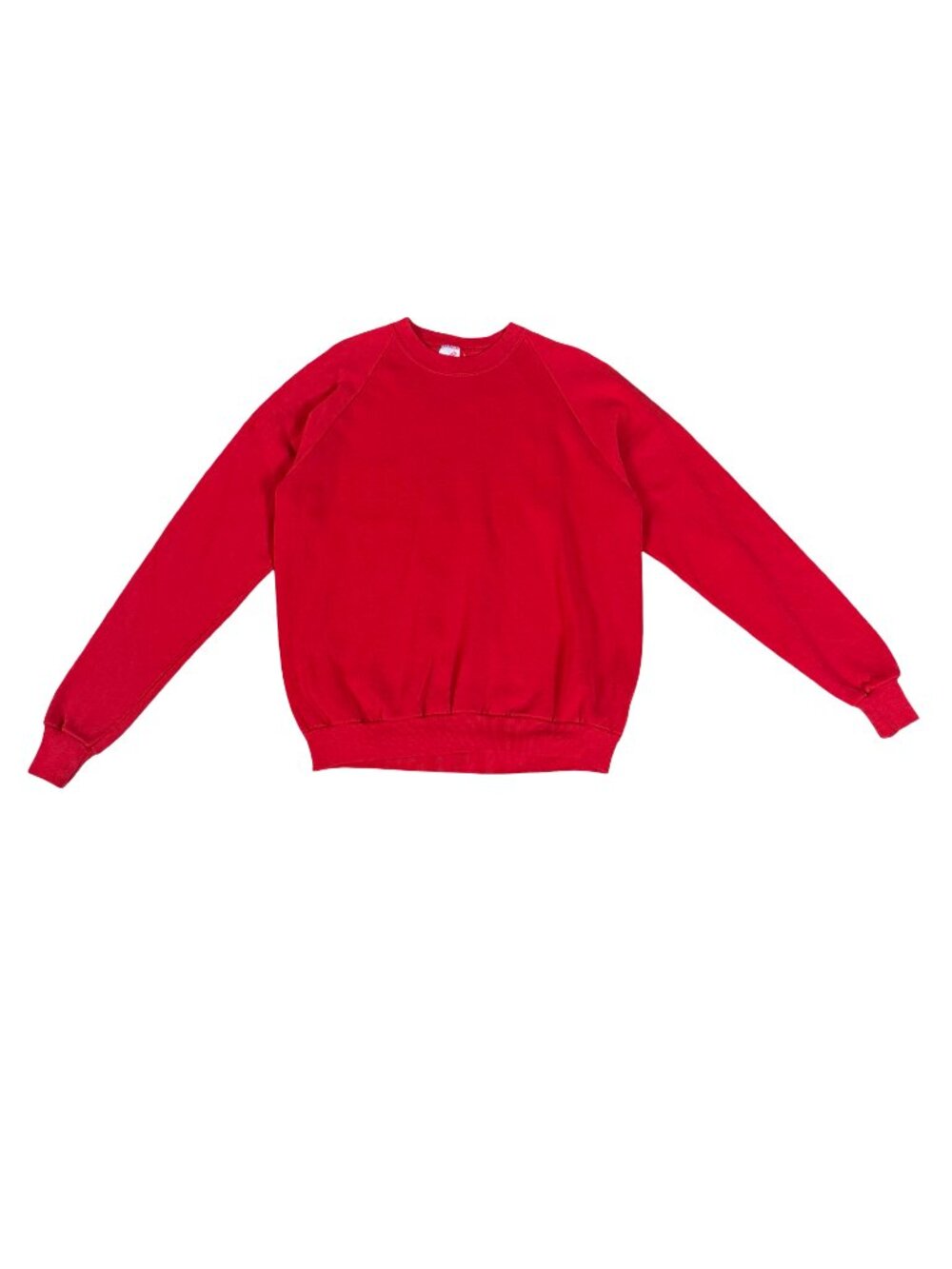 Vintage 1990s Jerzees Red Crewneck Sweatshirt Made in USA